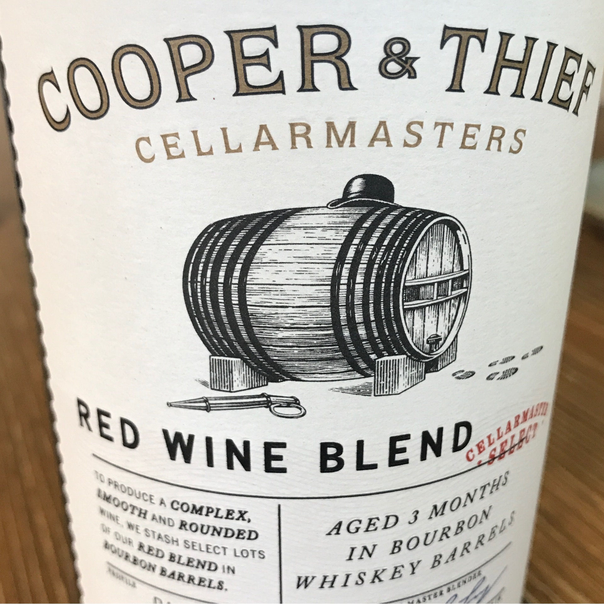 cooper and thief red wine blend 2016 review